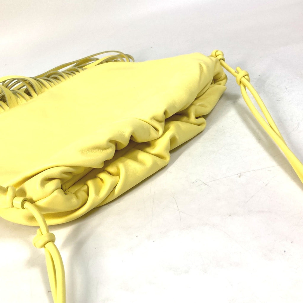Bottega Veneta Yellow Leather Shoulder Bag