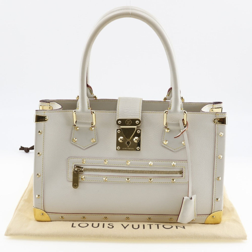 Louis Vuitton Blanc Leather Handbag