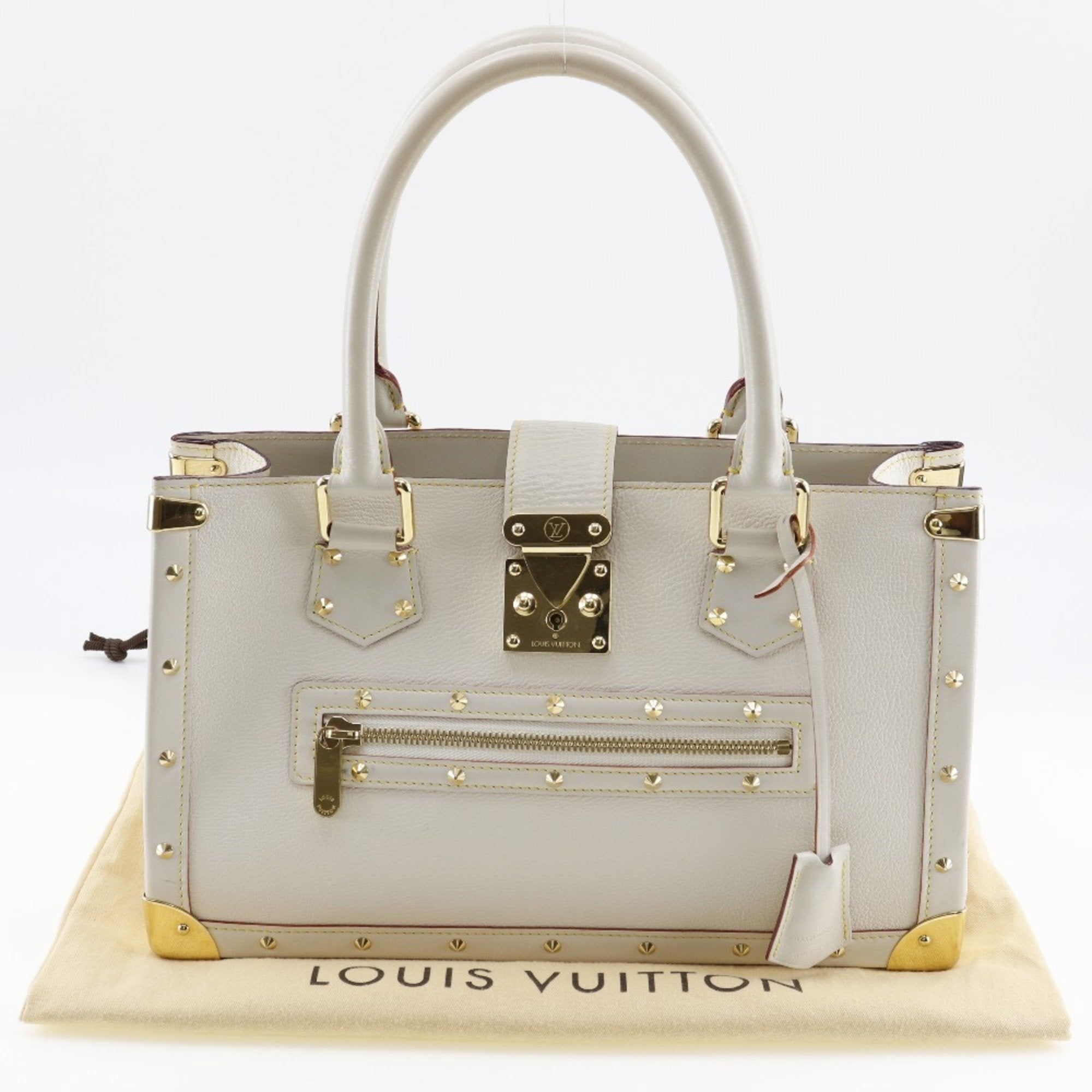 Louis Vuitton Blanc Leather Handbag