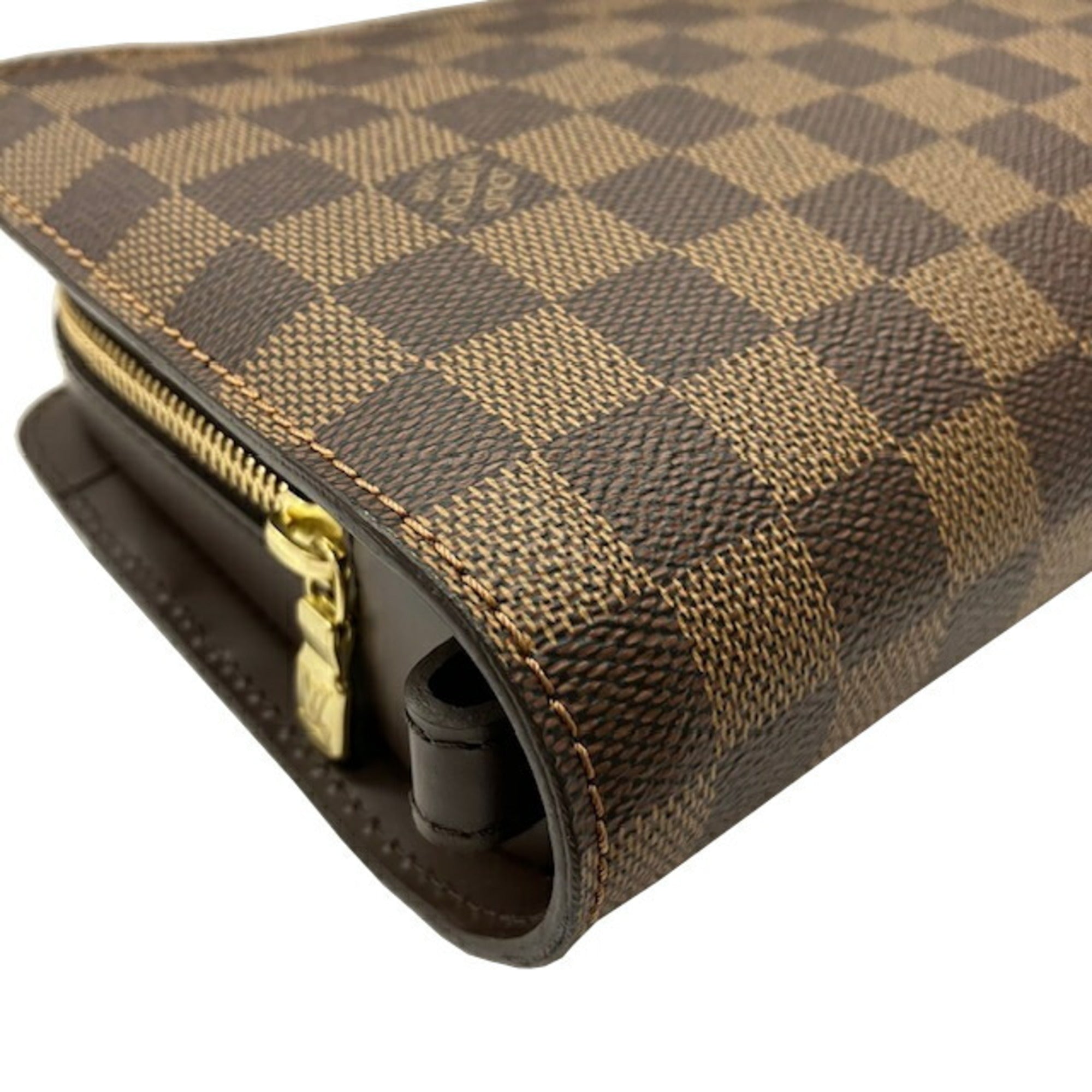 Louis Vuitton Brown Damier Canvas Damier Canvas Clutch Bag