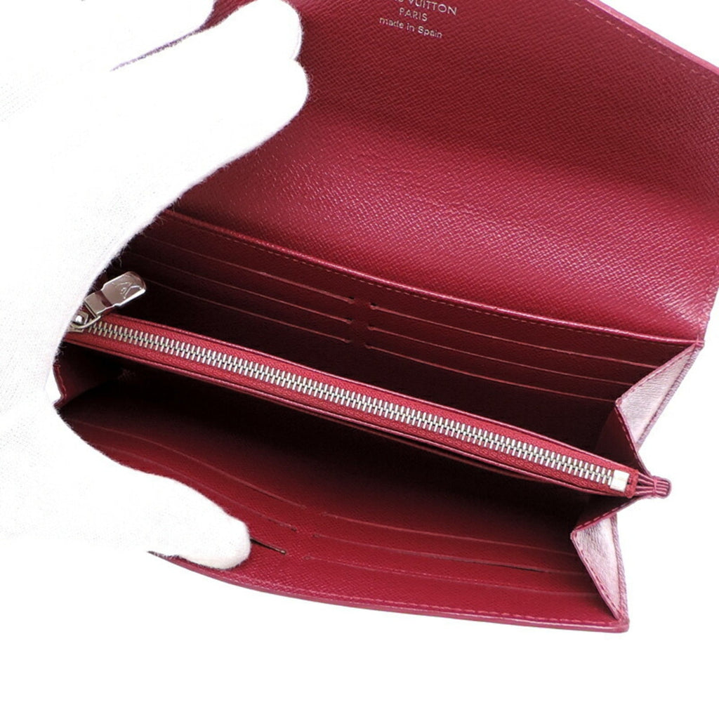Louis Vuitton Fuchsia Pink Pink Epi Leather Long Wallet