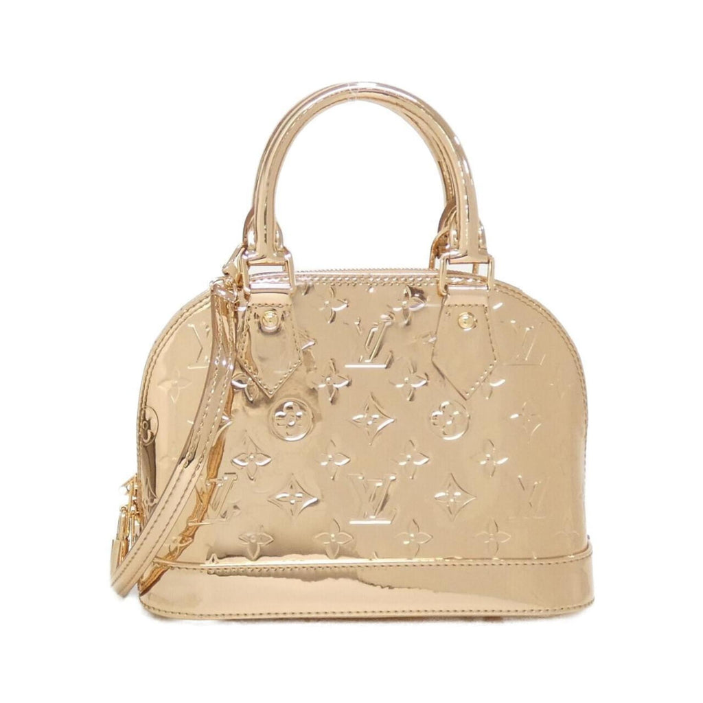 Louis Vuitton Monogram Miroir Rose Gold Leather Handbag
