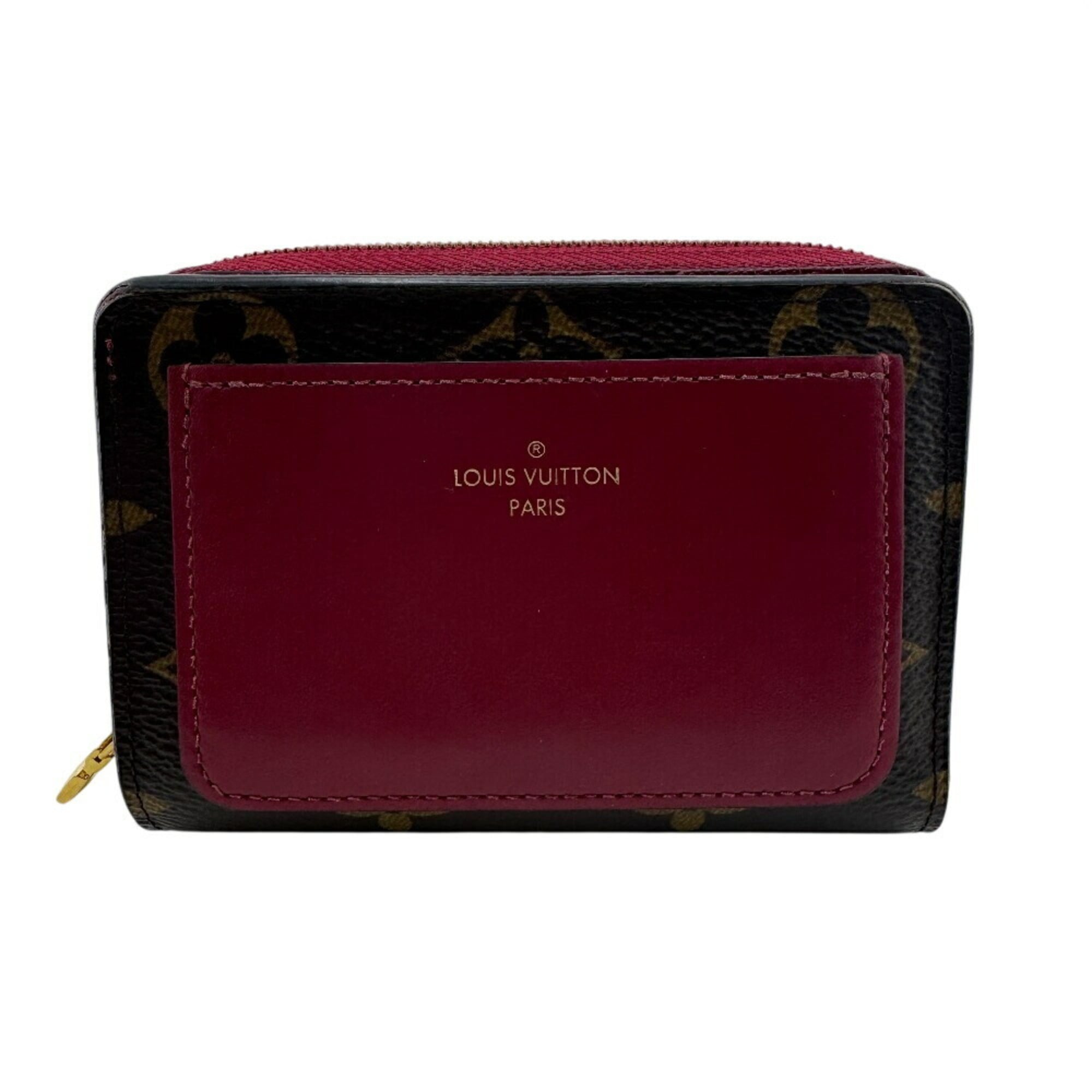 Louis Vuitton Pink Leather Wallet