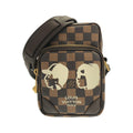 Louis Vuitton Brown Coated Canvas Shoulder Bag