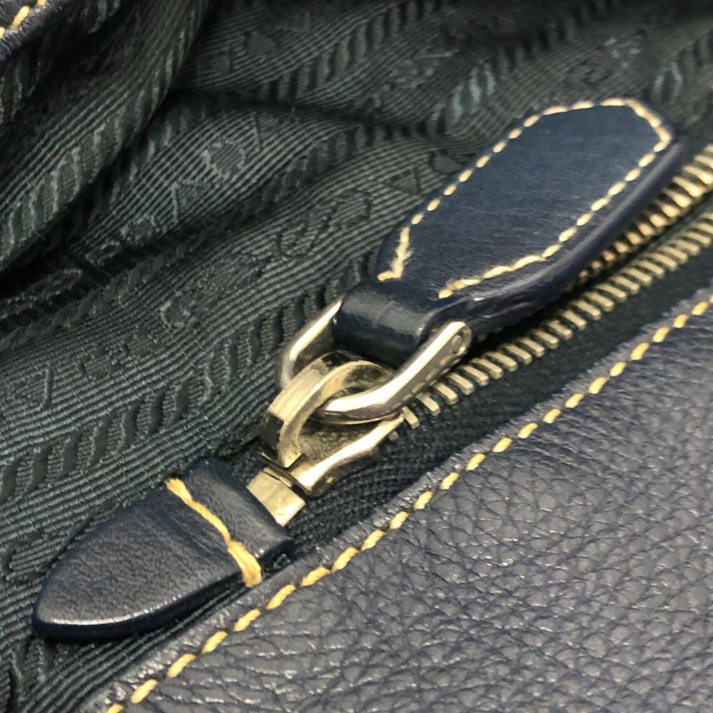 Prada Blue Nylon Tote Bag