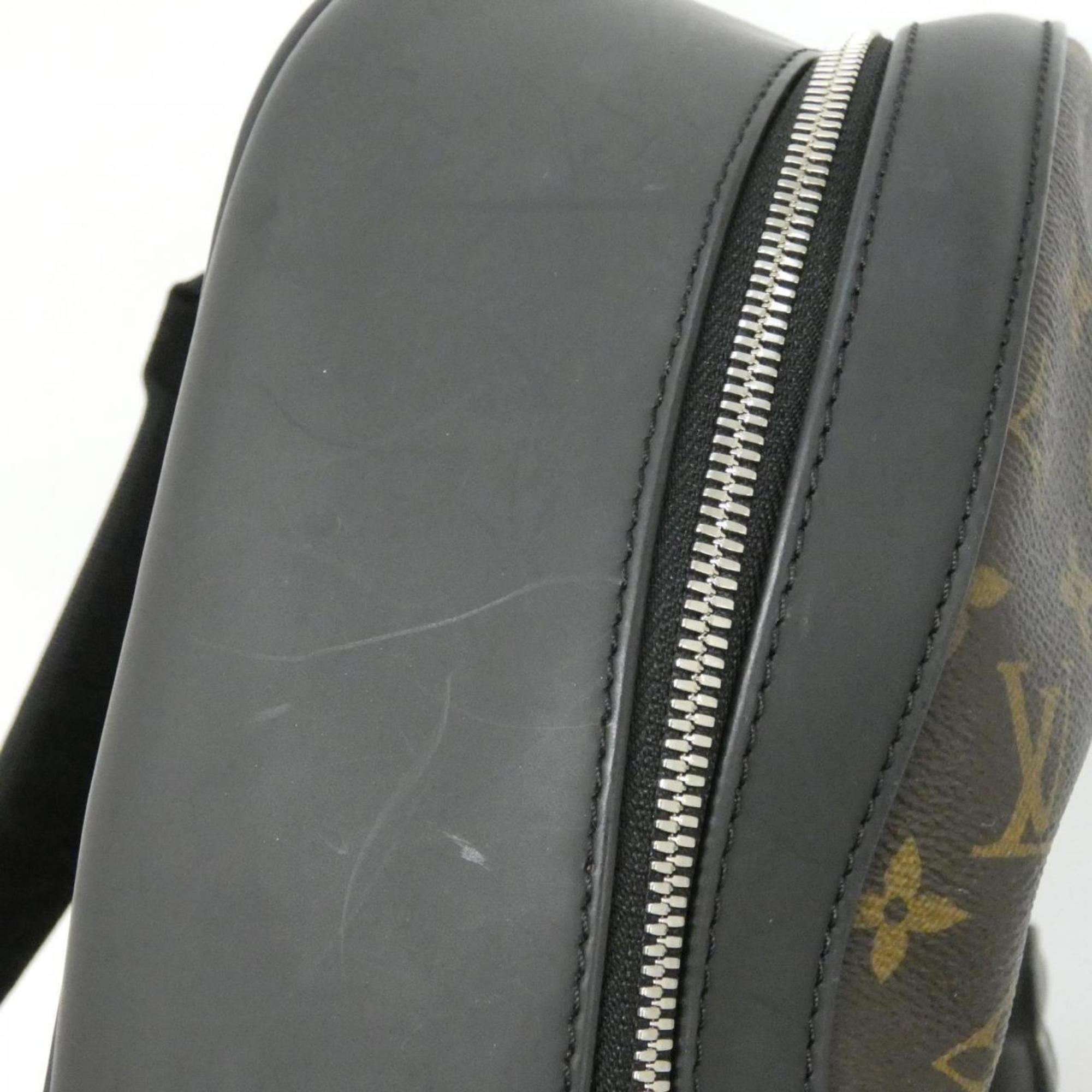 Louis Vuitton Marron Coated Canvas Backpack