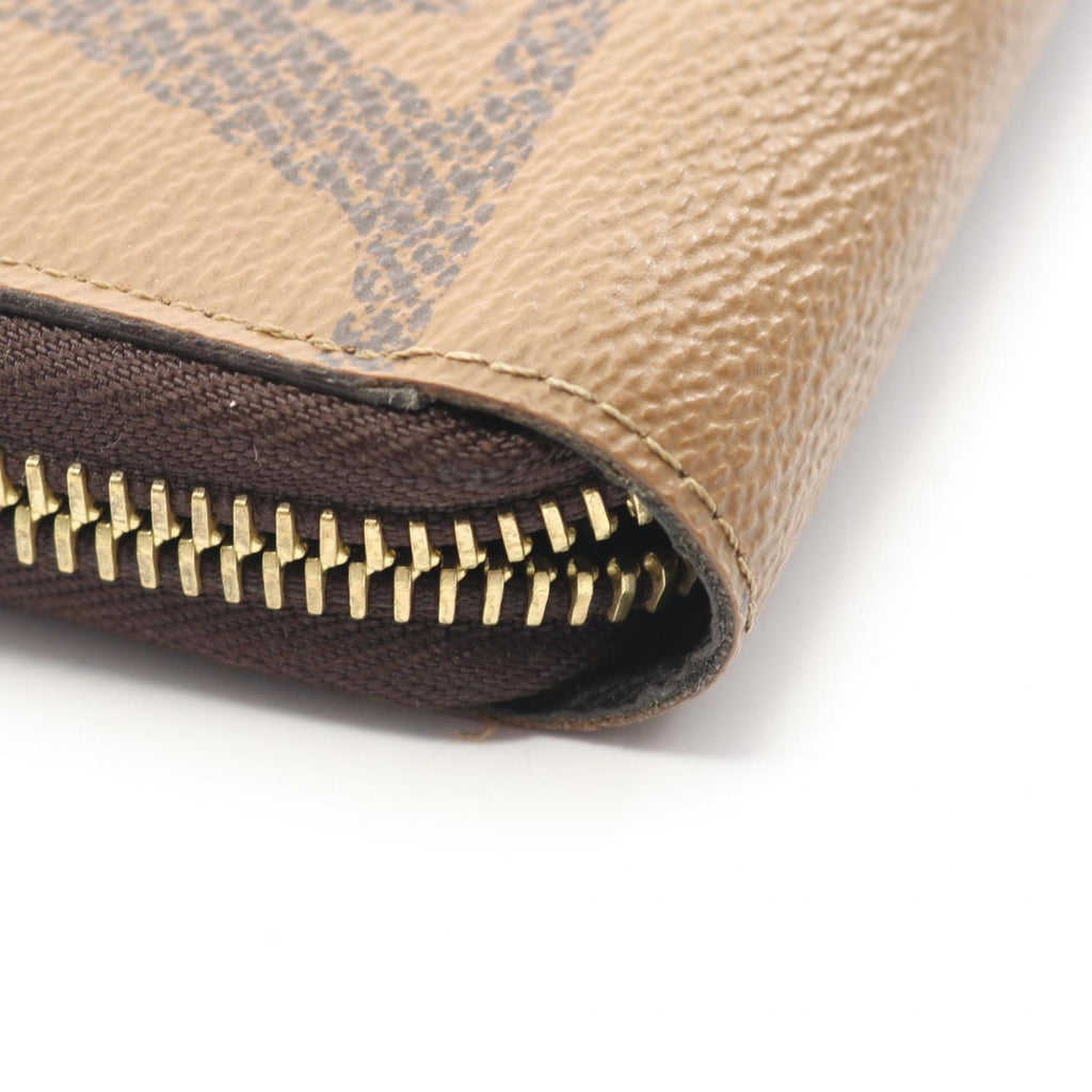 Louis Vuitton Brown Coated Canvas Long Wallet