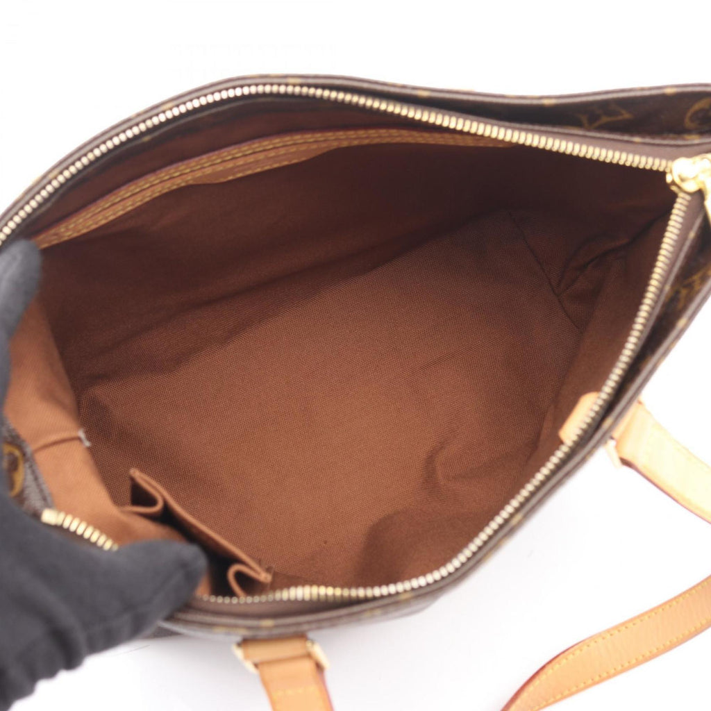 Louis Vuitton Brown Coated Canvas Pvc Monogram Leather Shoulder Bag