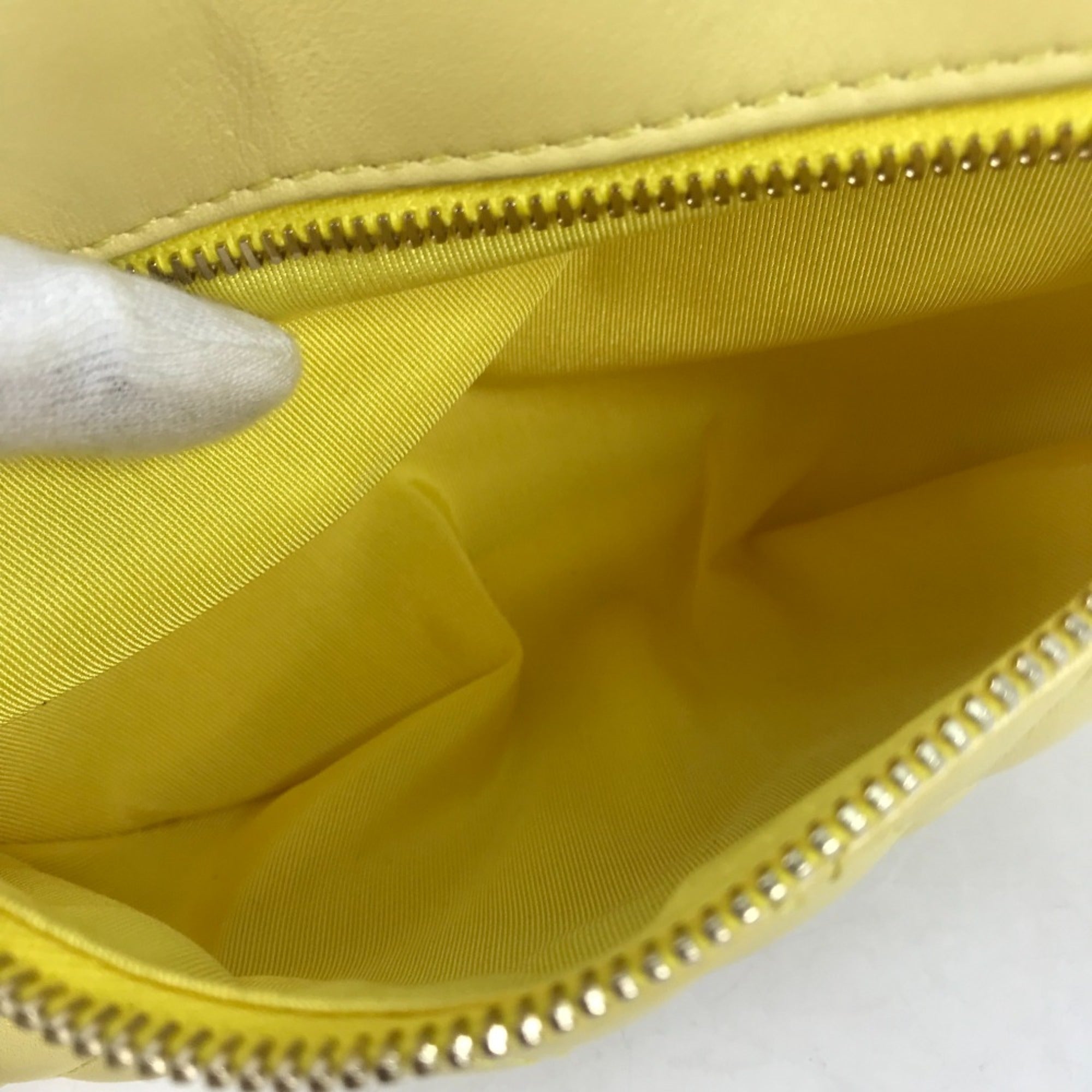 Chanel Yellow Leather Other
