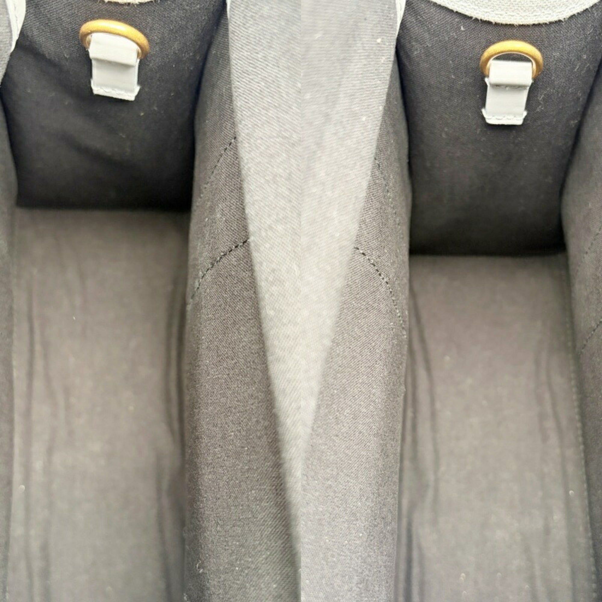 Balenciaga Gray Canvas Leather Tote