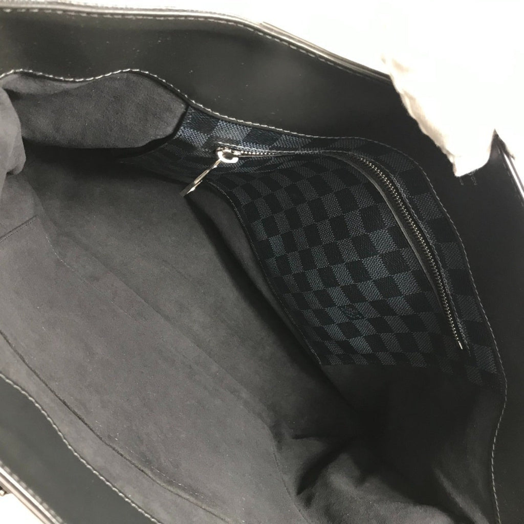 Louis Vuitton Damier Cobalt Black Navy Shoulder Bag Tote Bag