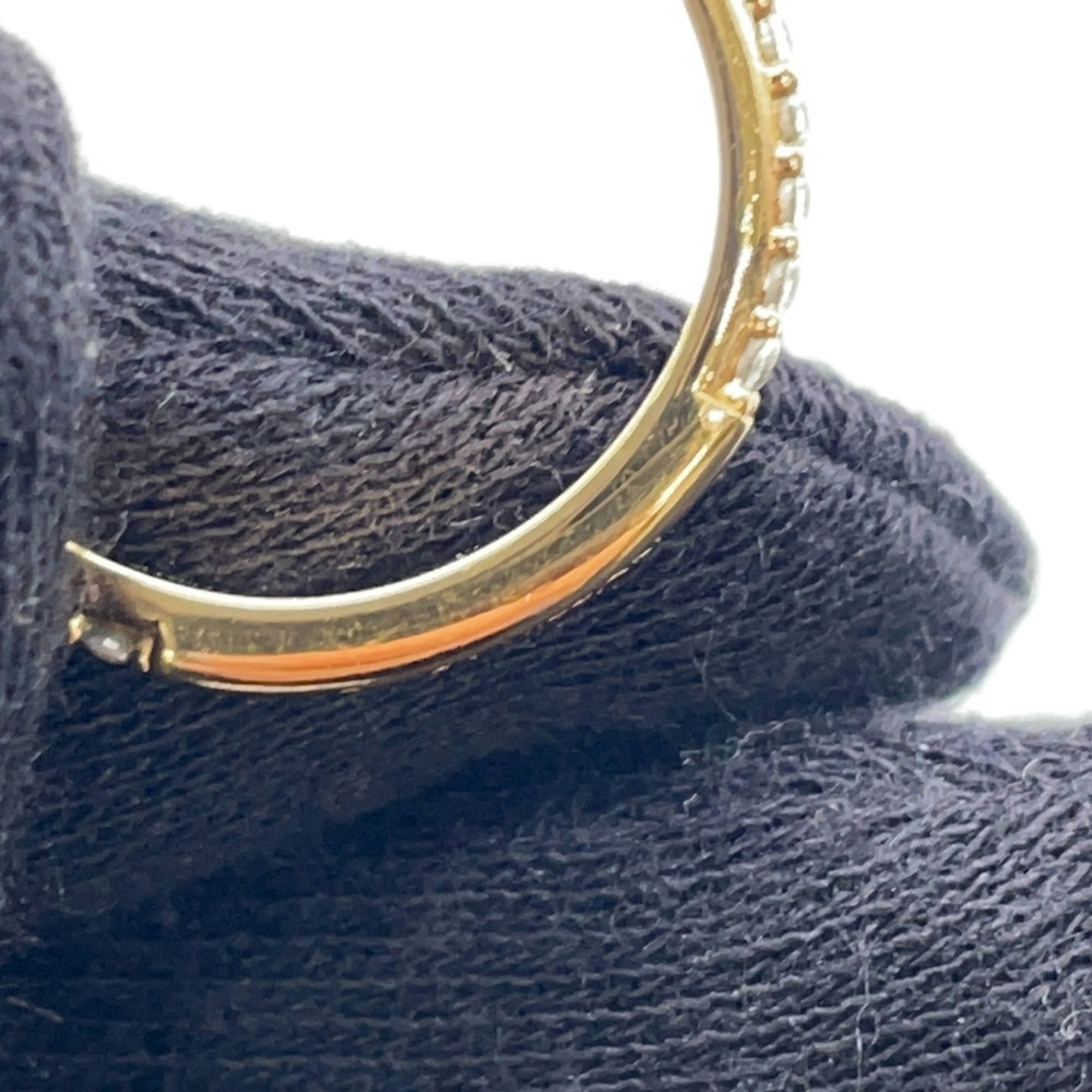 Louis Vuitton Gold Gold Plating Band Ring