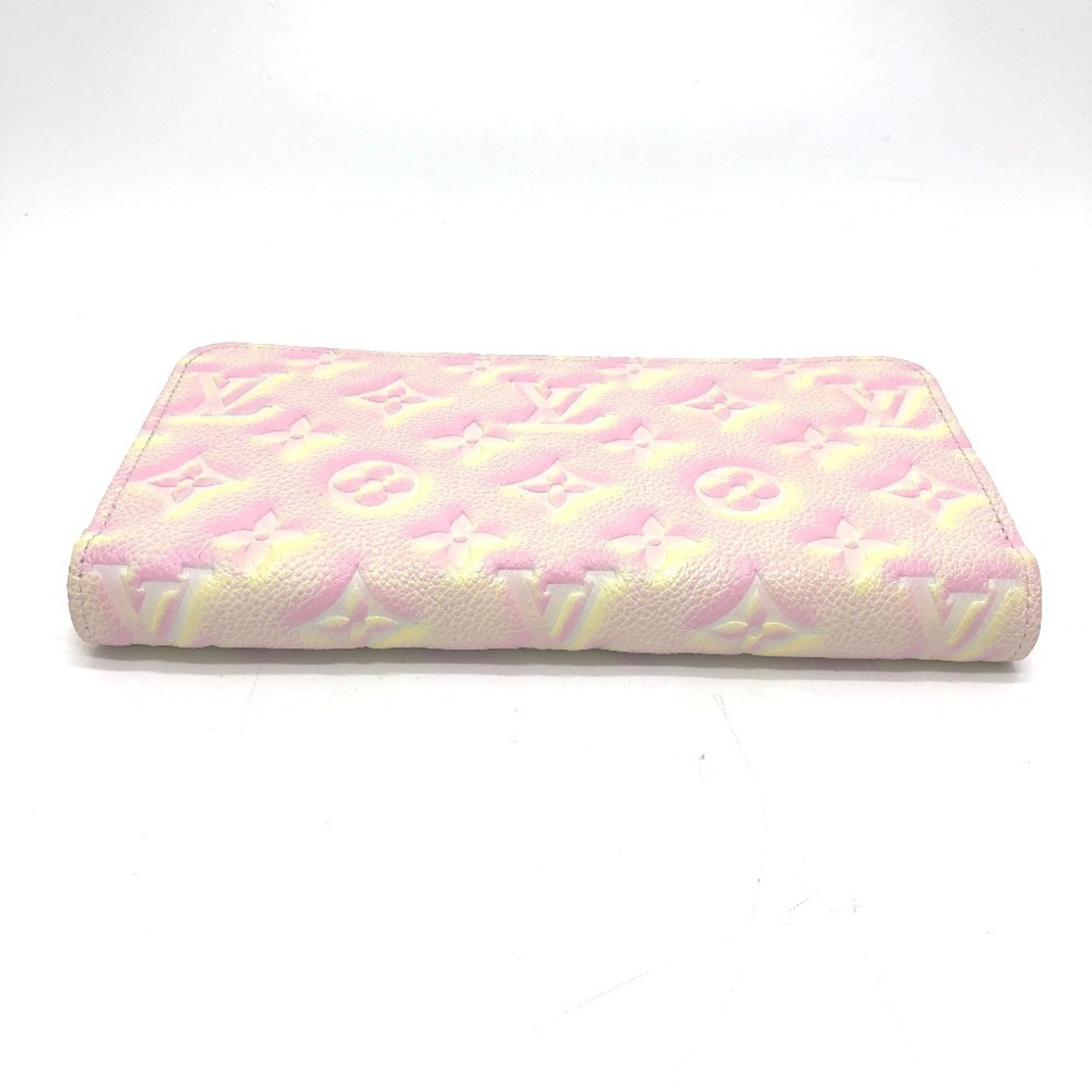 Louis Vuitton Monogram Empreinte Light Pink Monogram Empreinte Long Wallet
