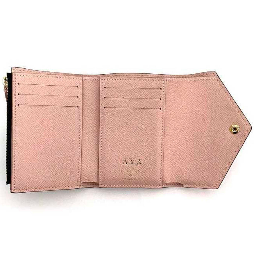 Louis Vuitton Brown Monogram Pink Rose Ballerine Monogram Wallet (Tri-Fold)