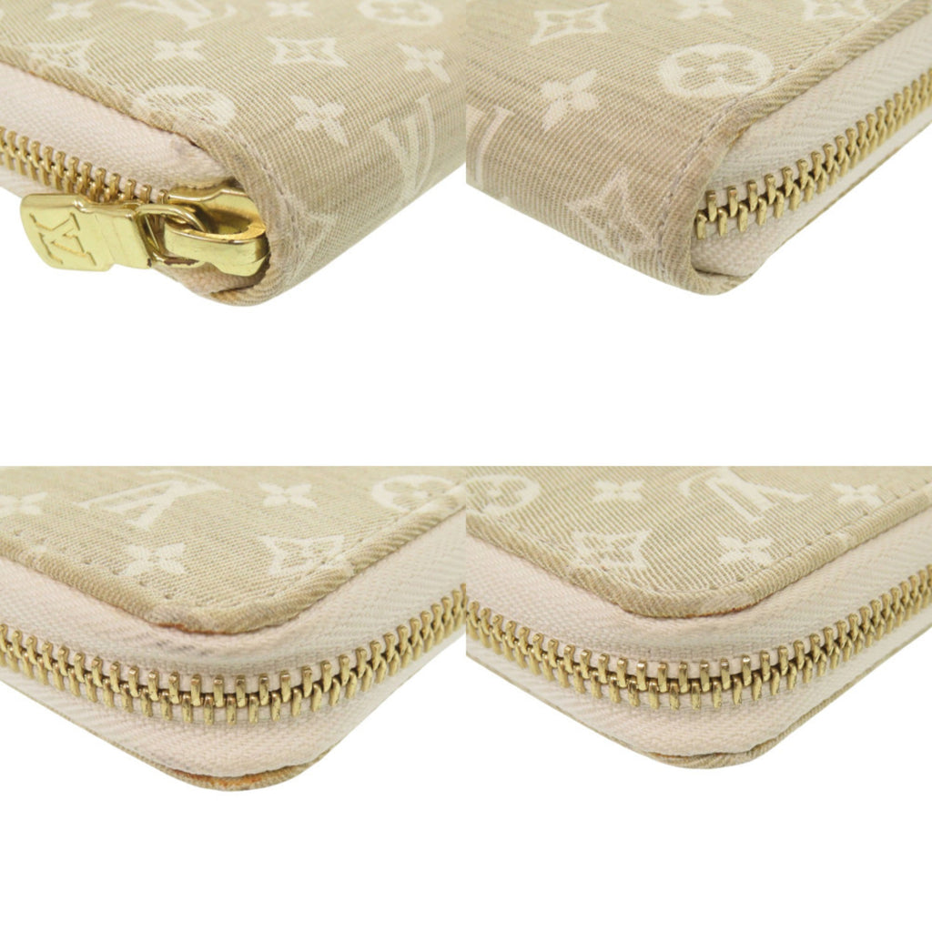 Louis Vuitton Beige Monogram Mini Long Wallet