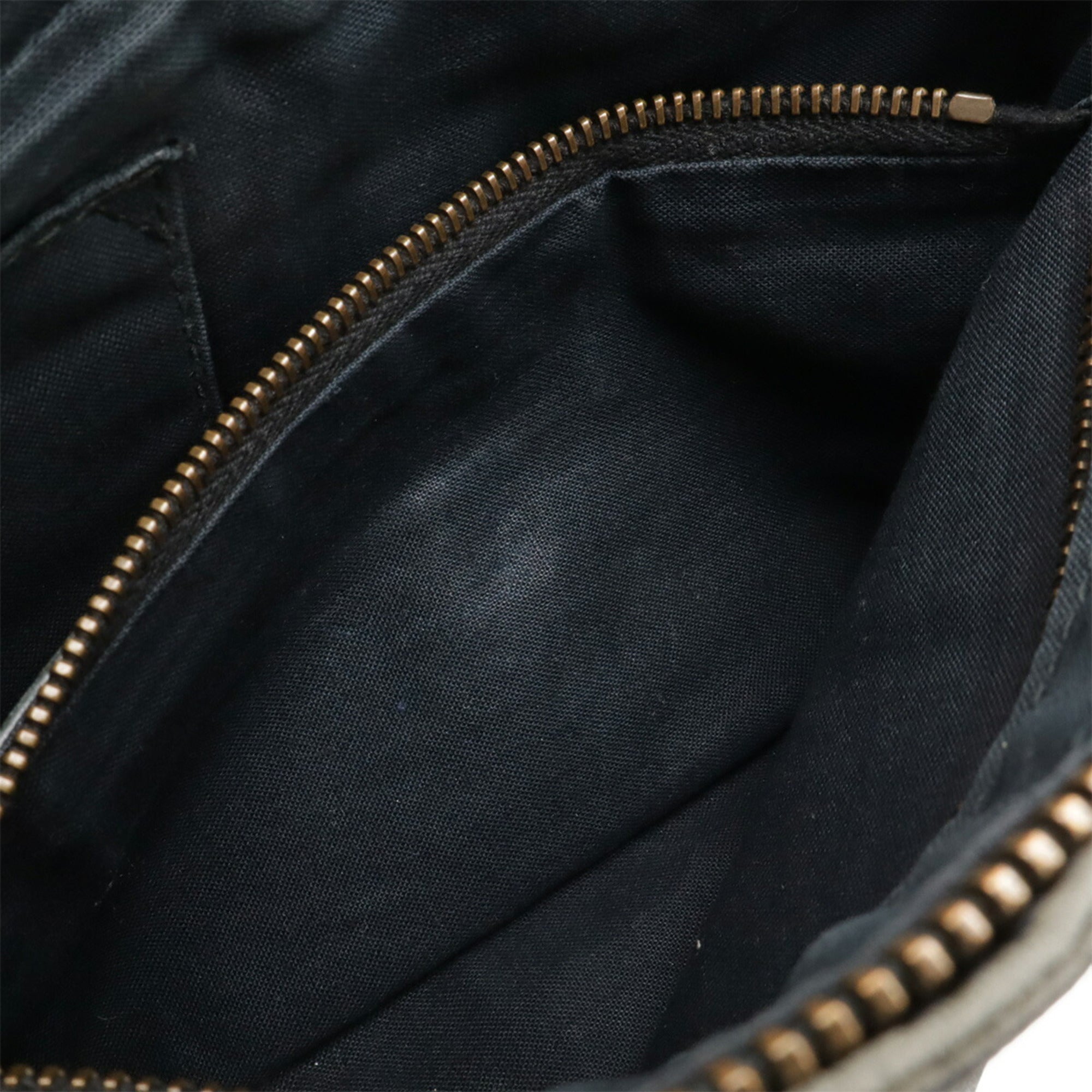 Balenciaga Green Leather Pochette Shoulder