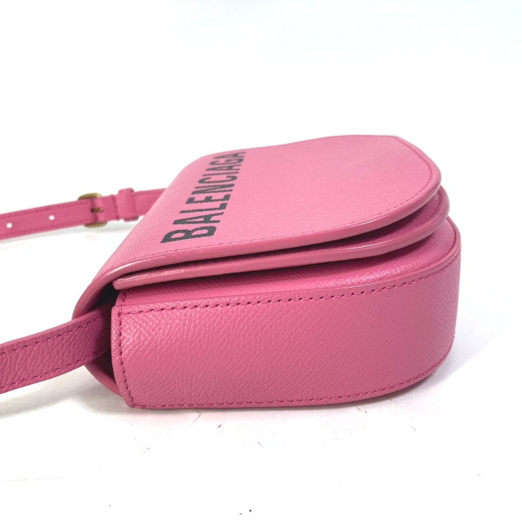 Balenciaga Pink Leather Shoulder
