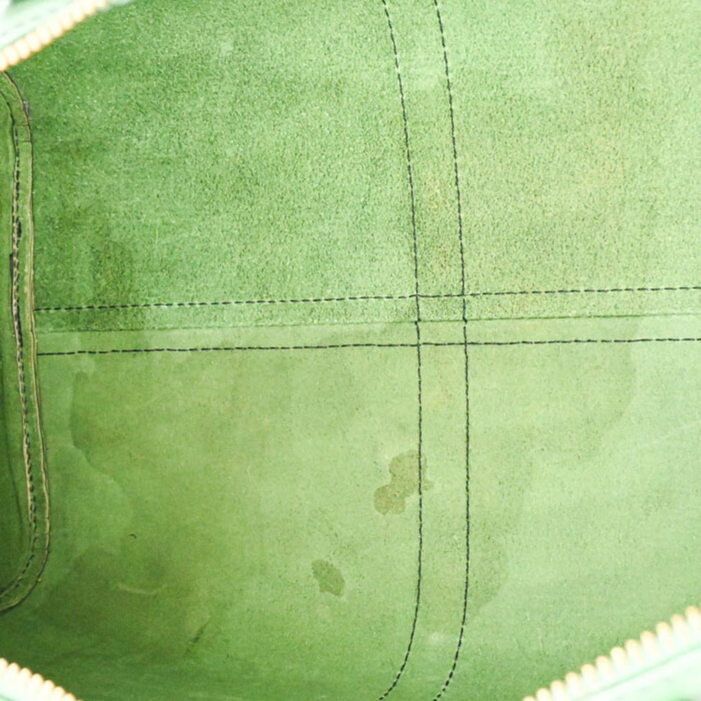 Louis Vuitton Borneo Green Epi Leather Boston Bag