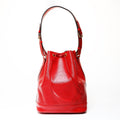 Louis Vuitton Red Color Epi Leather Shoulder Bag