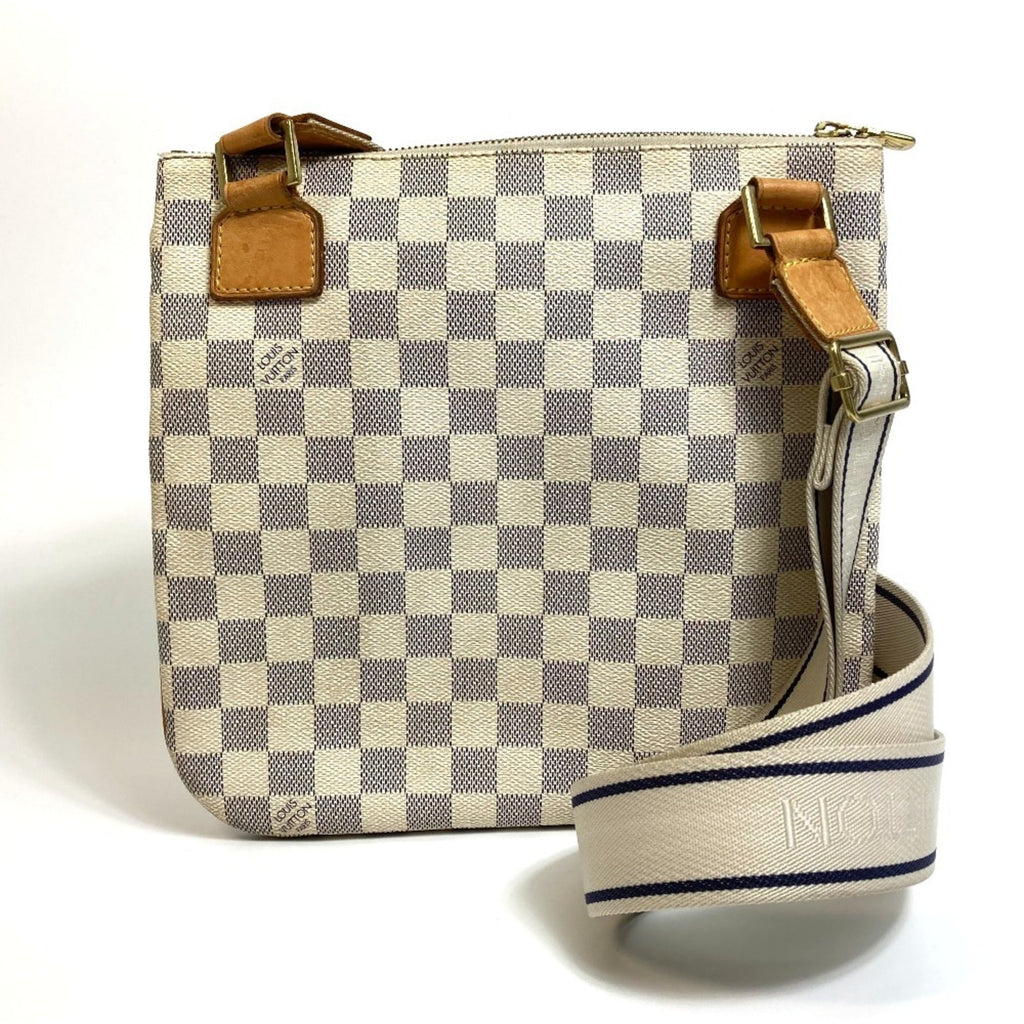 Louis Vuitton Damier Azur Azur White Damier Azur Pochette Shoulder Bag