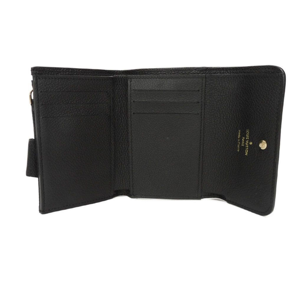 Louis Vuitton Monogram Empreinte Black Noir Monogram Empreinte Wallet (Tri-Fold)