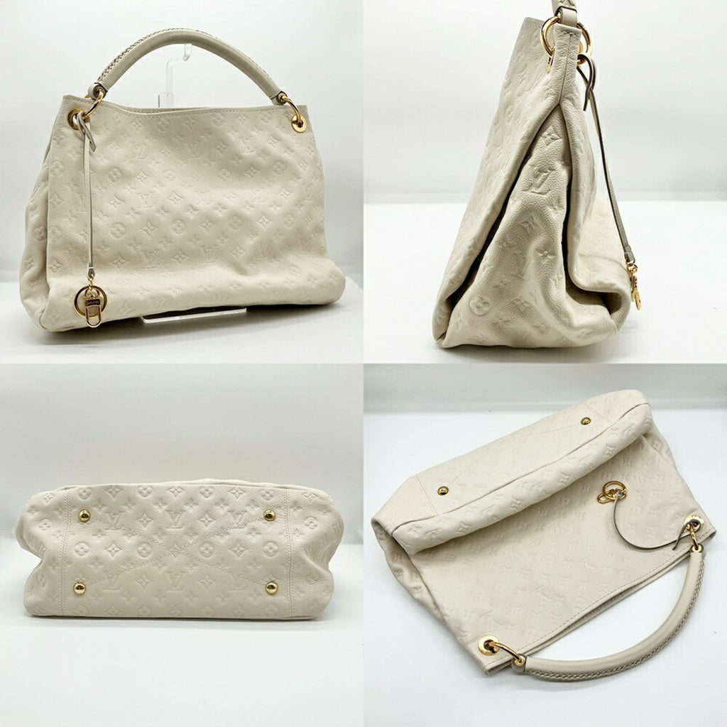 Louis Vuitton Monogram Empreinte Ivory Neige Monogram Empreinte Handbag