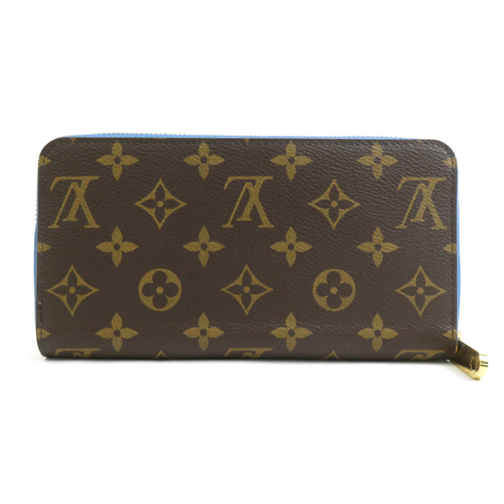 Louis Vuitton Blue Jean Monogram Monogram Long Wallet
