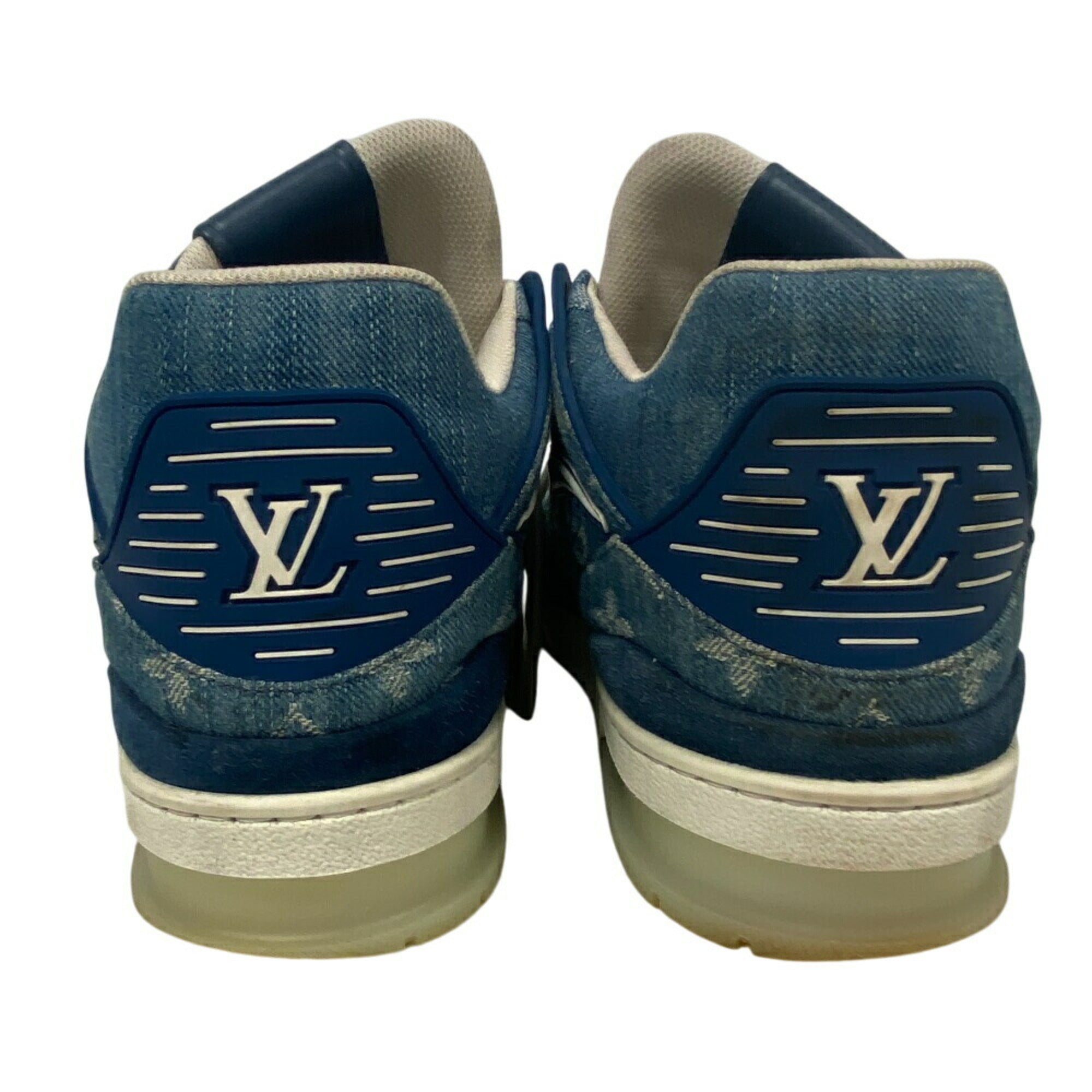 Louis Vuitton Blue White Sneakers