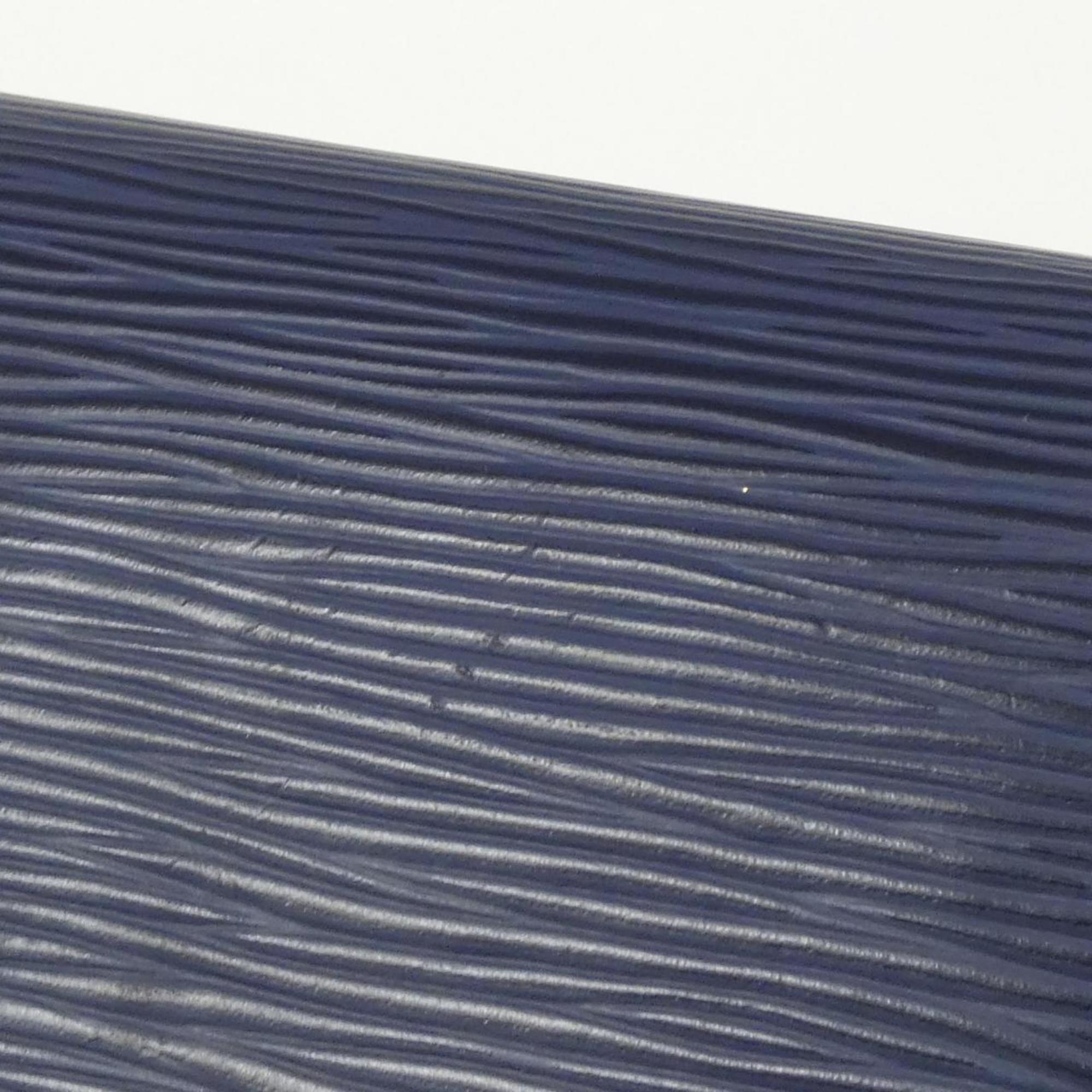 Louis Vuitton Indigo Leather Long Wallet
