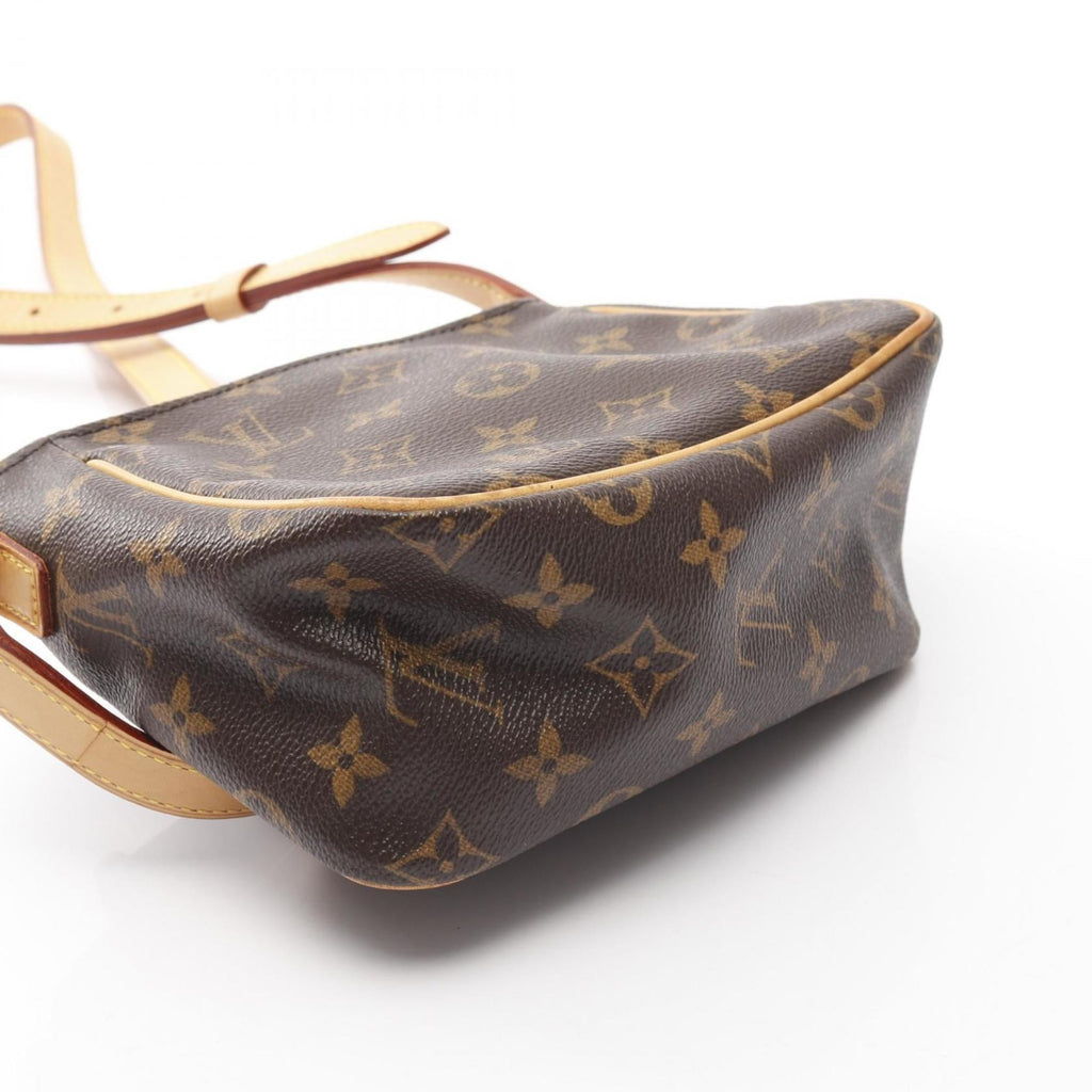 Louis Vuitton Brown Pvc Leather Shoulder Bag