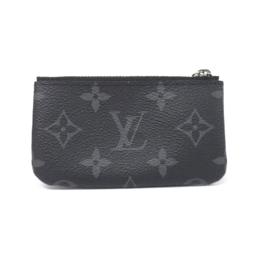 Louis Vuitton Black Coated Canvas Coin Purse/Coin Case