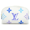 Louis Vuitton Blue White Pochette Pouch