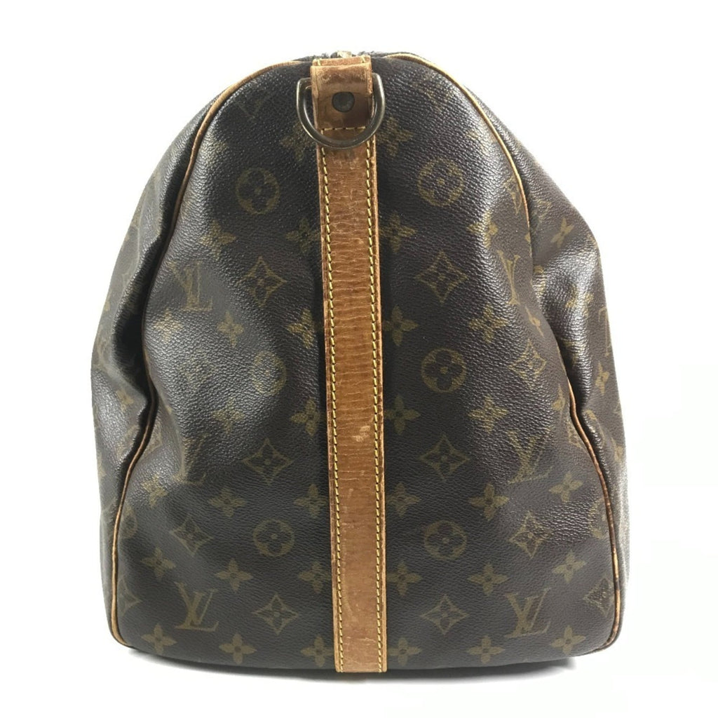 Louis Vuitton Brown Monogram Boston Bag Handbag Shoulder Bag
