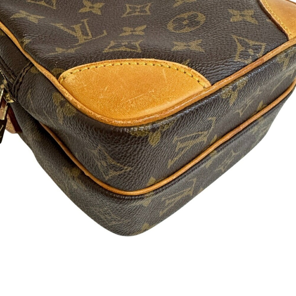 Louis Vuitton Monogram Brown Leather Shoulder Bag