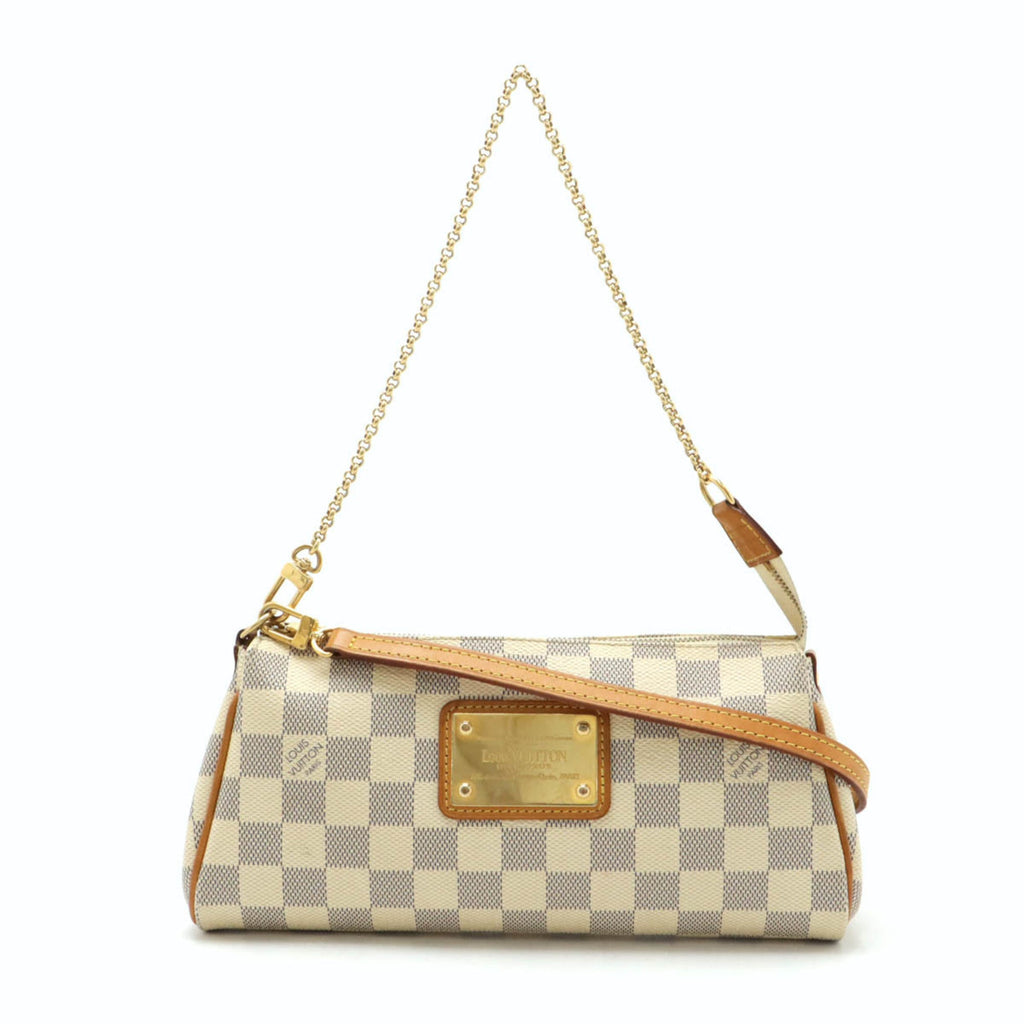 Louis Vuitton Damier Azur Ivory Pvc Shoulder Bag