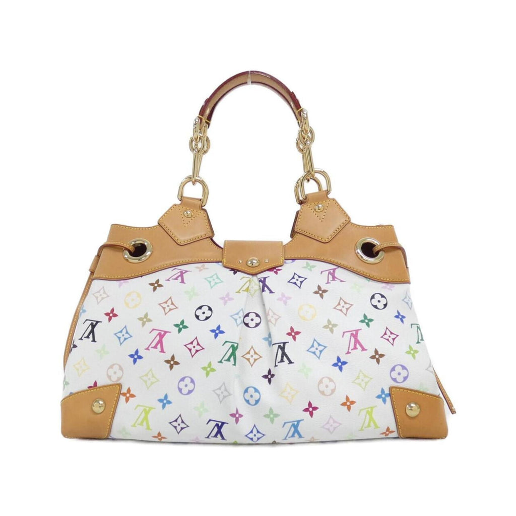 Louis Vuitton Multi-Color White Coated Canvas Shoulder Bag