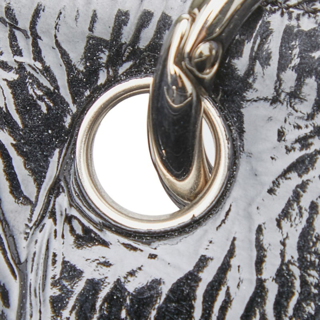 Chanel Black Patent Leather Shoulder Bag