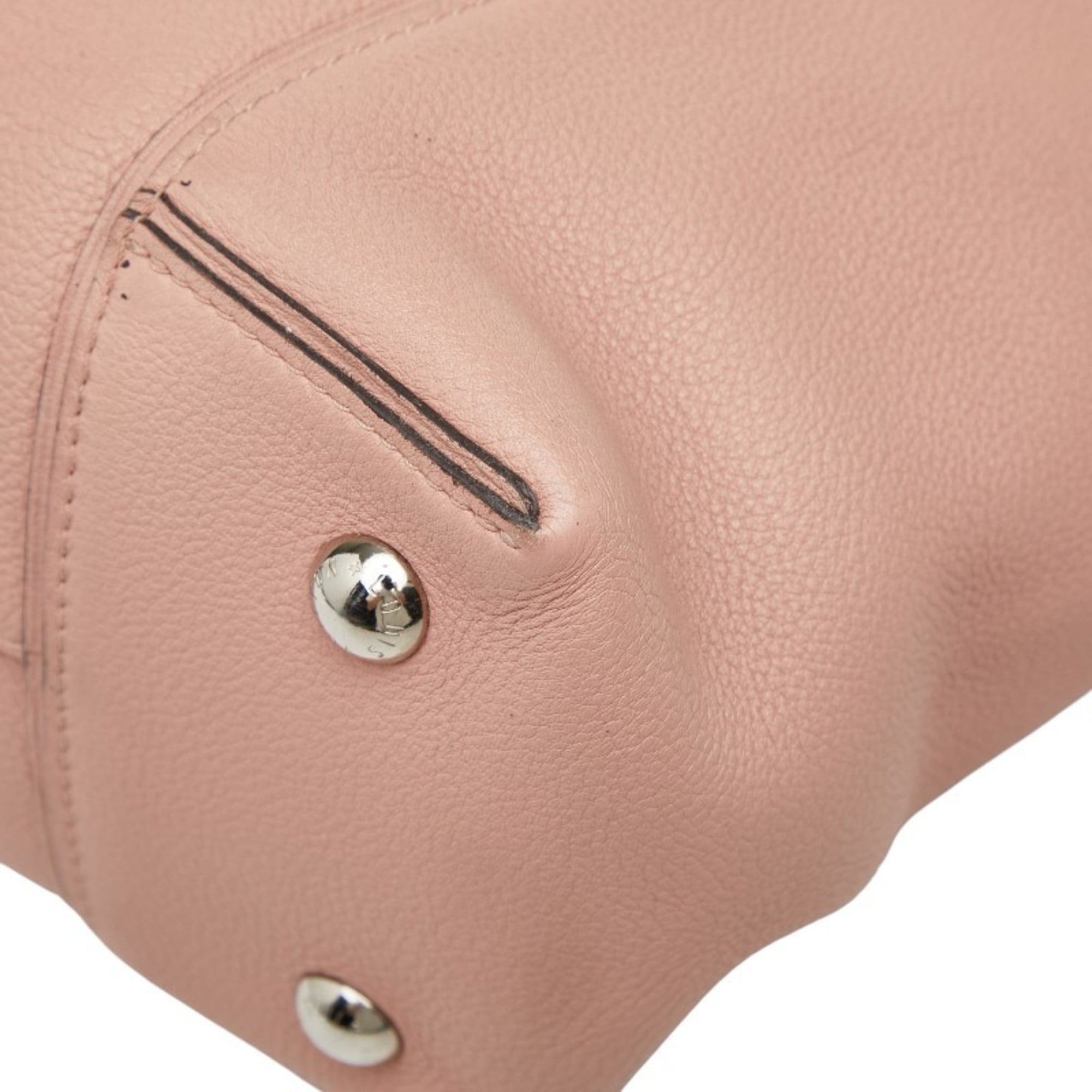 Louis Vuitton Magnolia Pink Leather Handbag Shoulder Bag