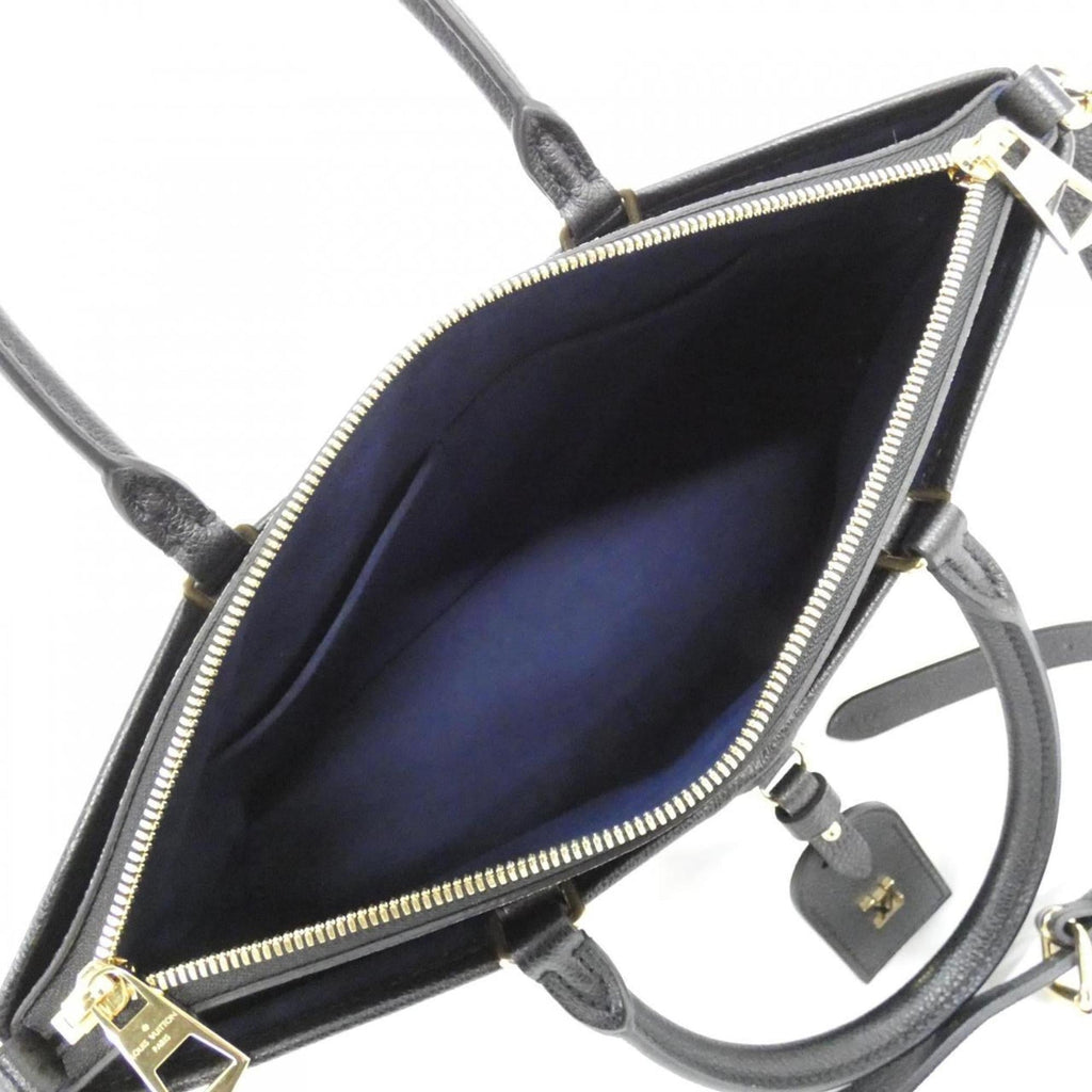 Louis Vuitton Black Leather Handbag