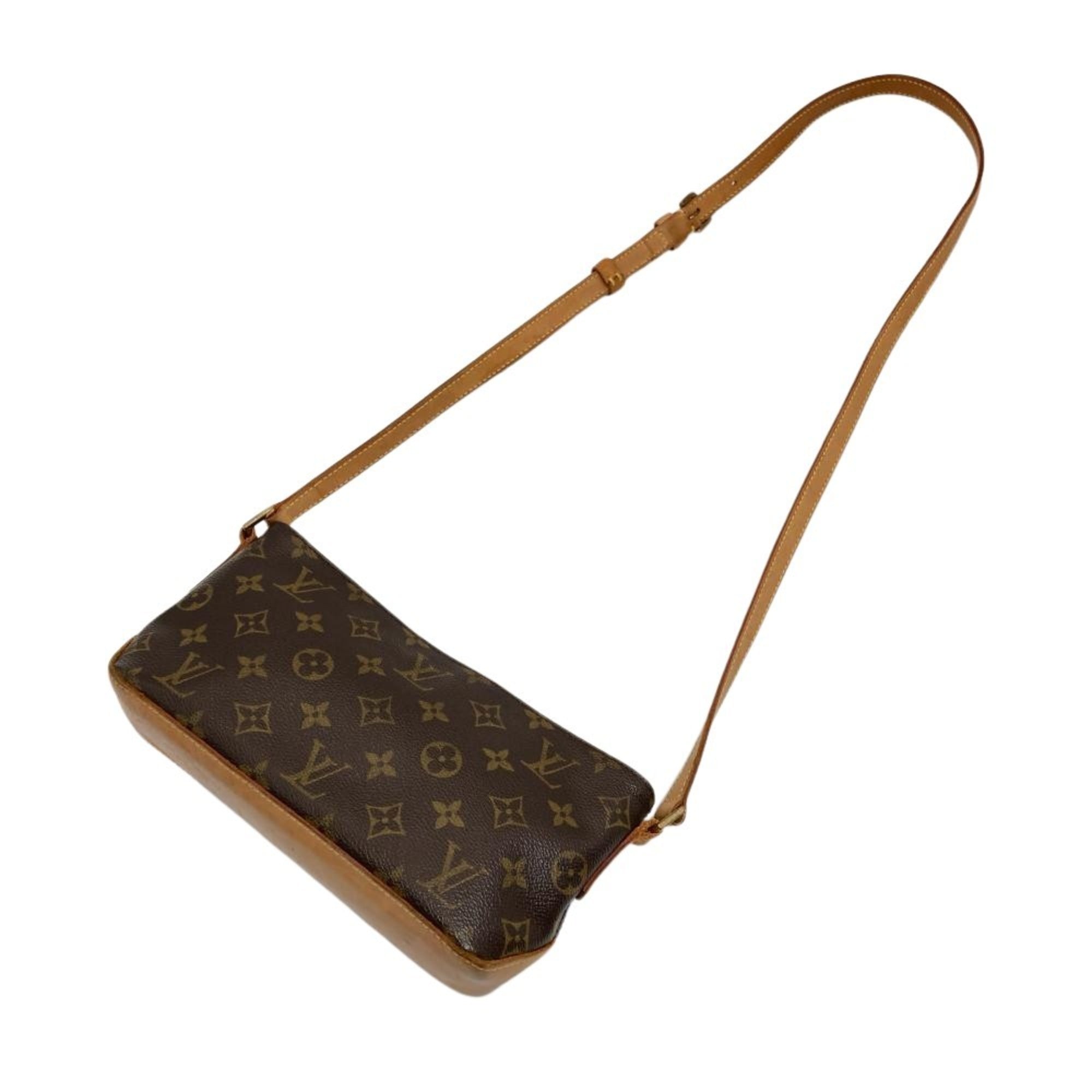 Louis Vuitton Brown Monogram Canvas Shoulder Bag