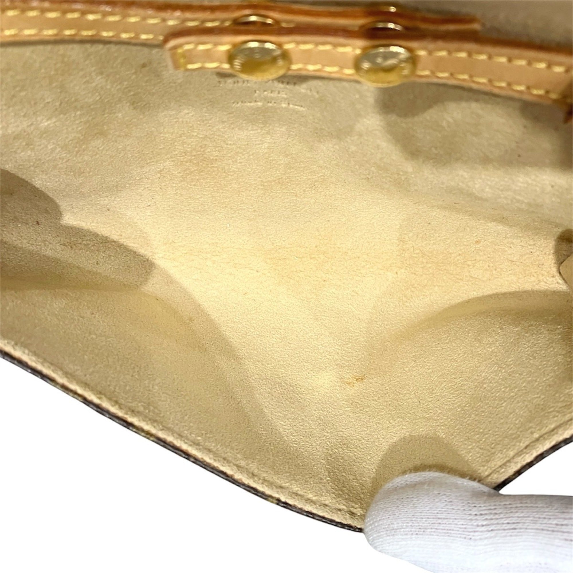 Louis Vuitton Brown Pvc Pochette Shoulder Bag