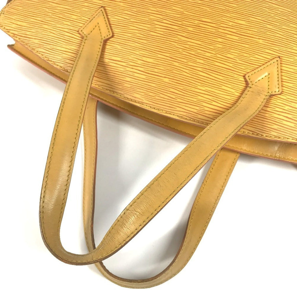 Louis Vuitton Yellow Epi Leather Handbag Tote Bag