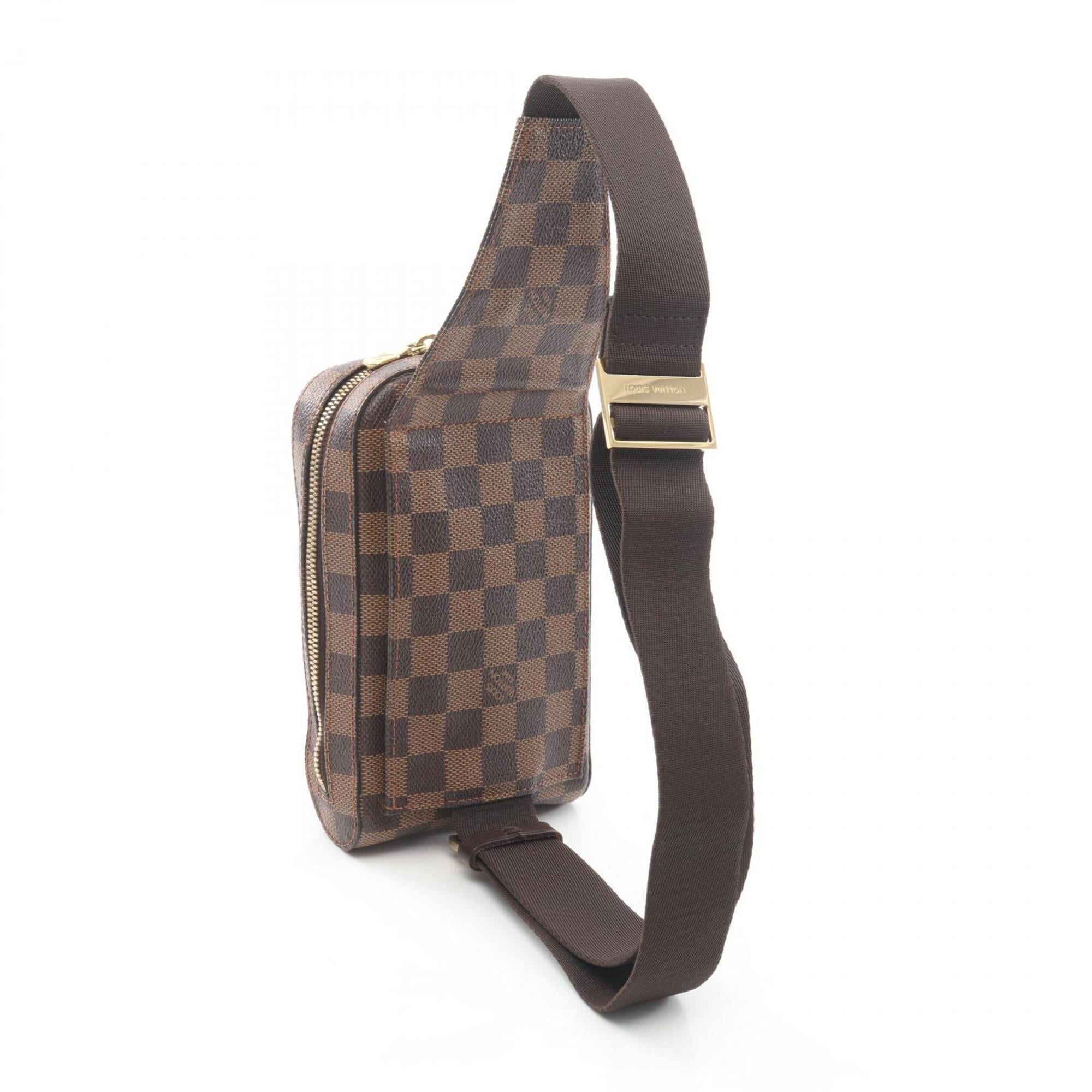 Louis Vuitton Brown Damier Canvas Ebene Coated Canvas Fanny Pack Handbag