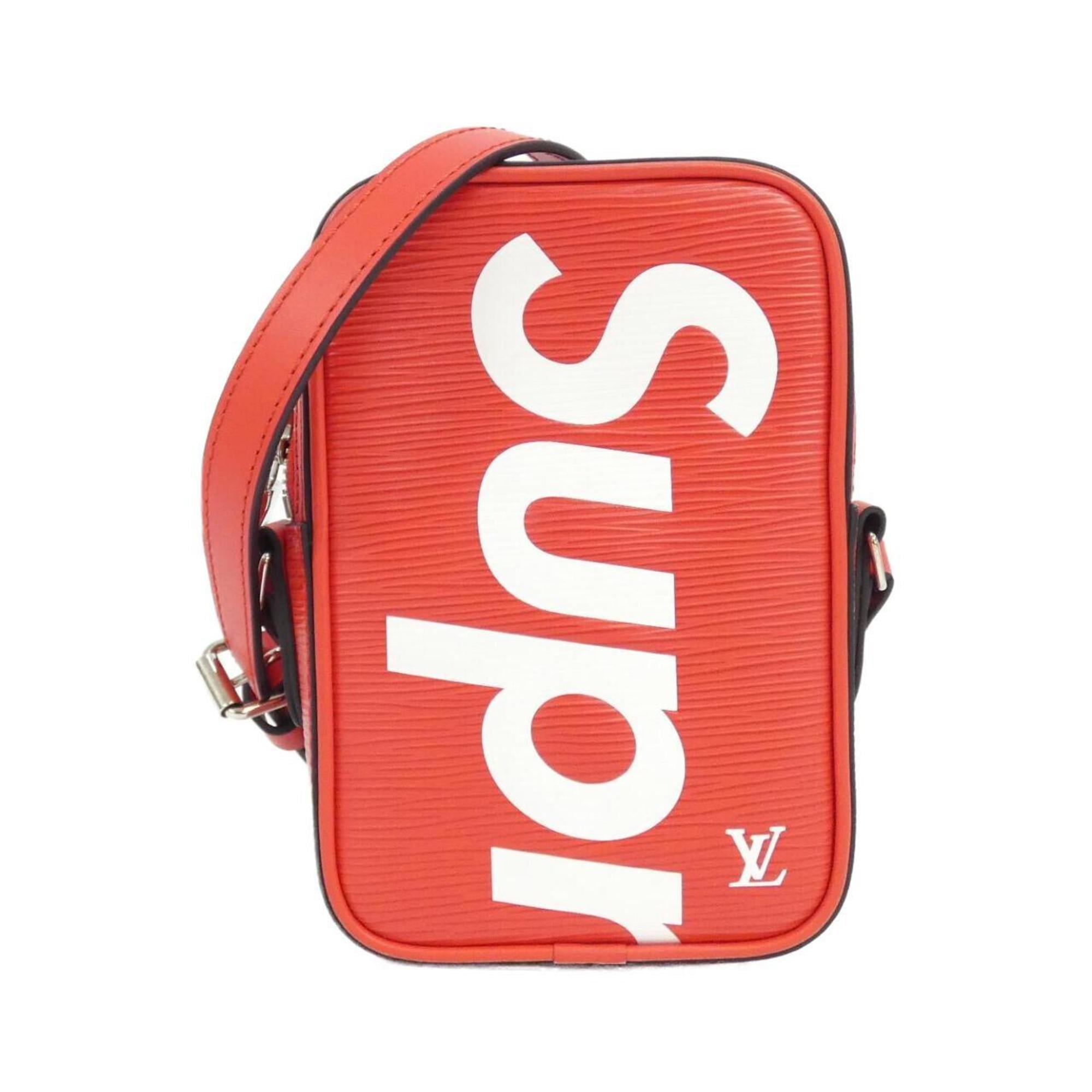 Louis Vuitton Rouge Leather Shoulder Bag