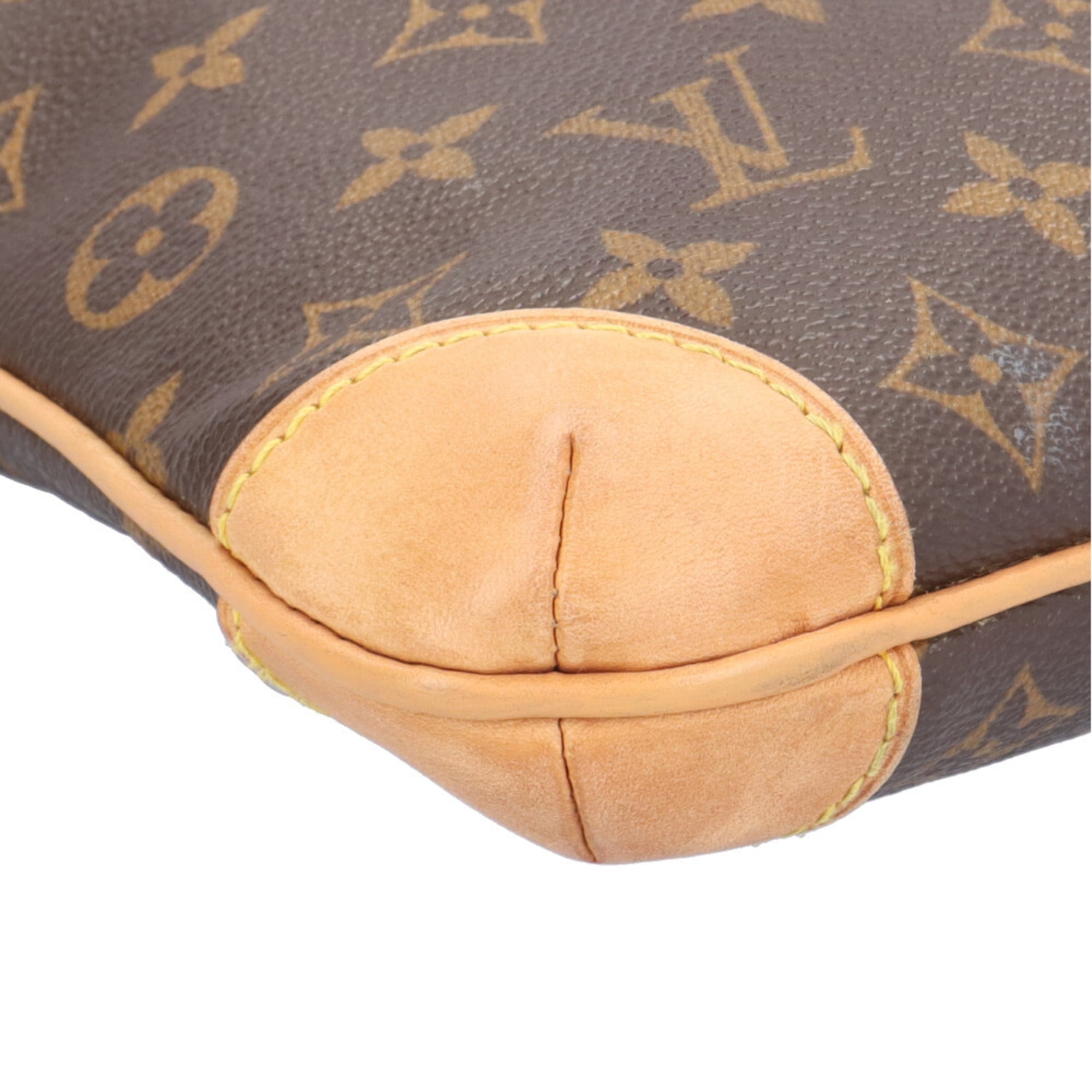 Louis Vuitton Brown Monogram Canvas Shoulder Bag