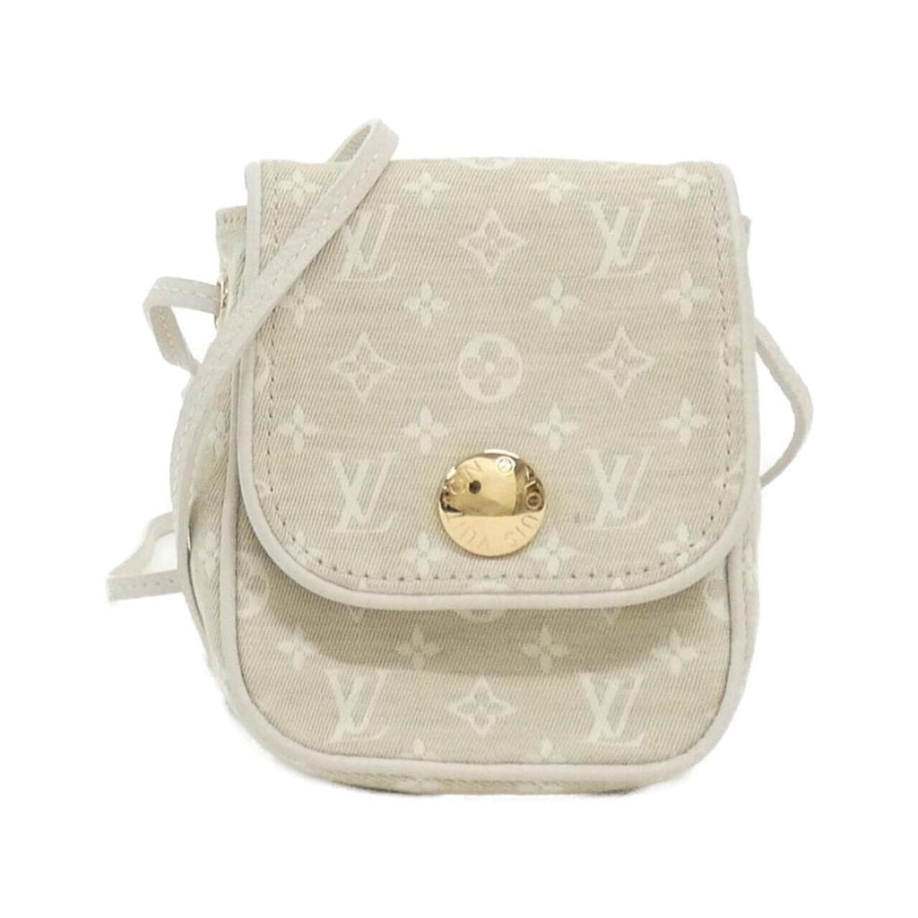 Louis Vuitton Ivory Canvas Handbag Pochette