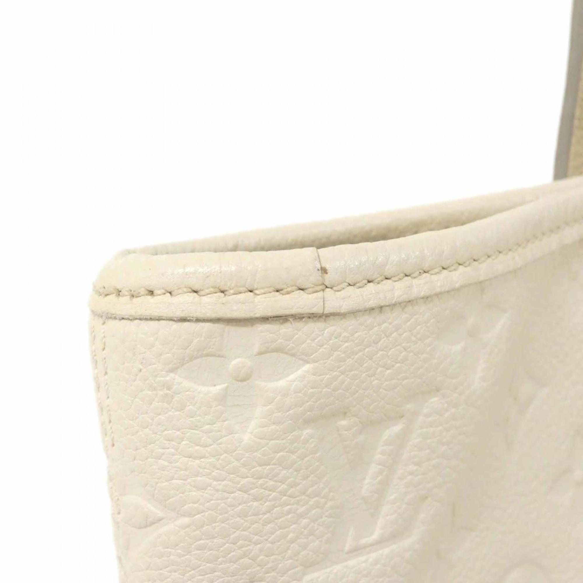Louis Vuitton Beige Leather Handbag