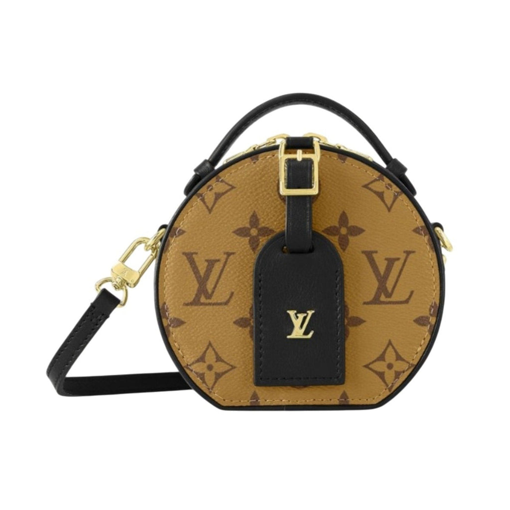 Louis Vuitton Brown Monogram Reverse Monogram Reverse Shoulder Bag