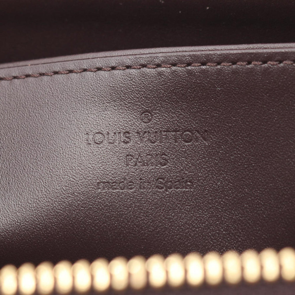 Louis Vuitton Vernis Amarante Purple Vernis Long Wallet