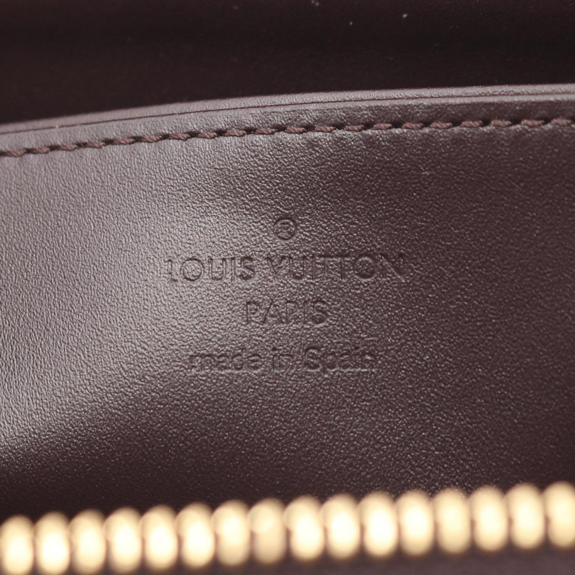 Louis Vuitton Vernis Amarante Purple Vernis Long Wallet